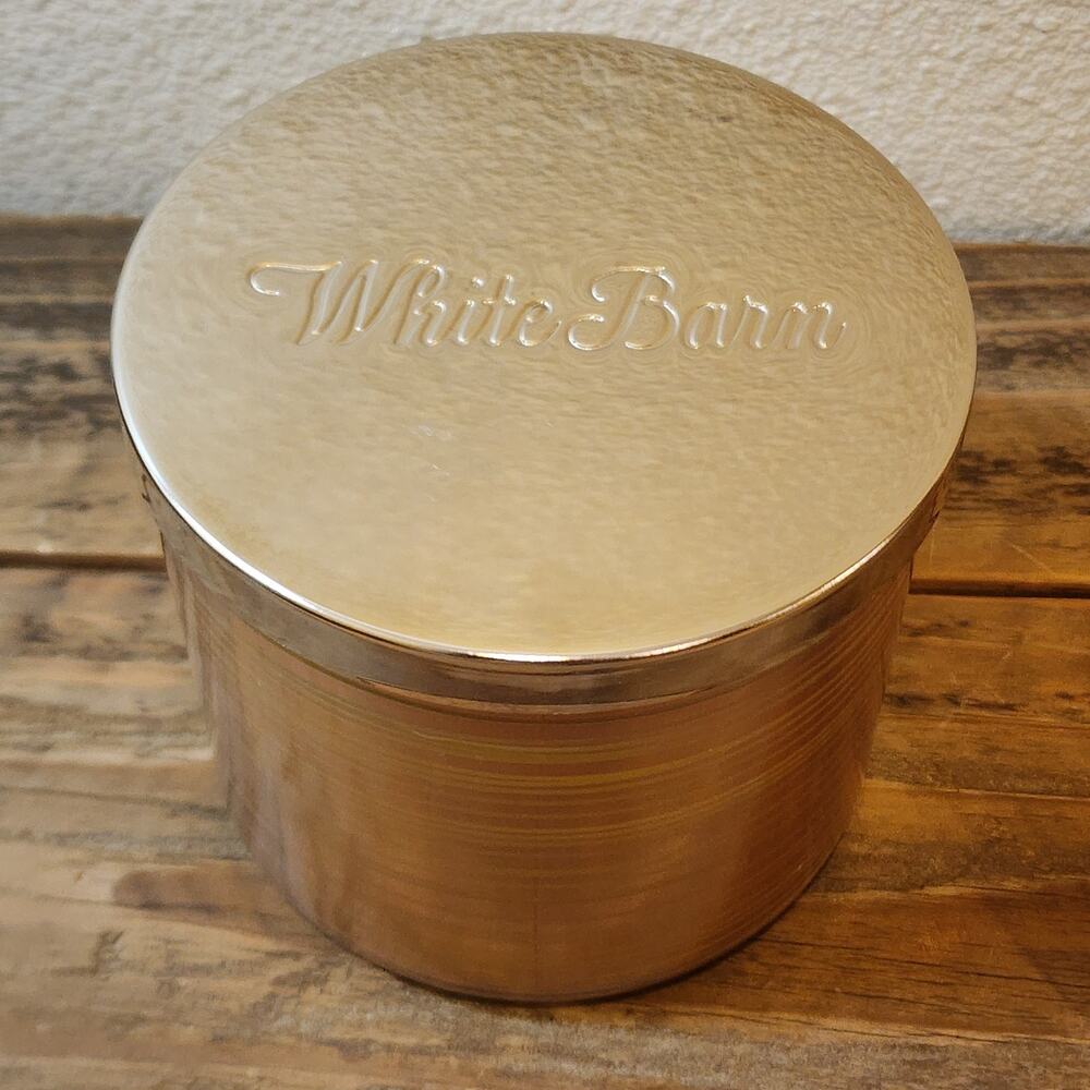 Bath & Body Works Candle Champagne Toast Scent 3 Wick Yellow with Lid NEW - Picture 3 of 3
